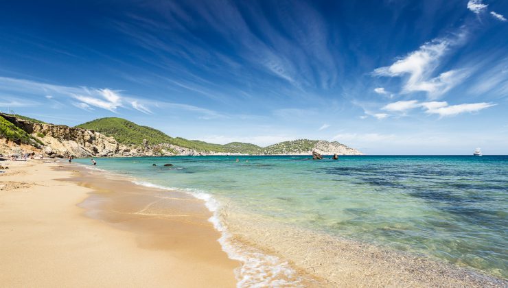 Beach at Sta Eulalia