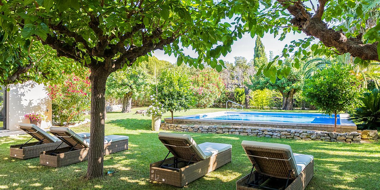 Coleurs Jardin, private villa St. Tropez, south of France