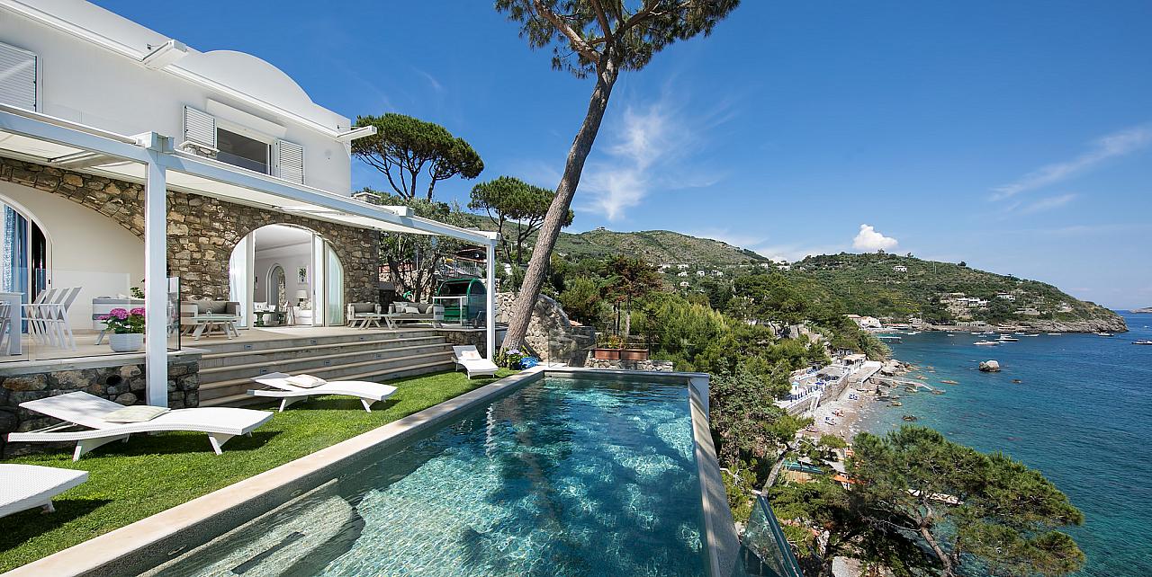 Amalfi Coast, Italy - 5 Bedroom Villa Lurense & Guest House